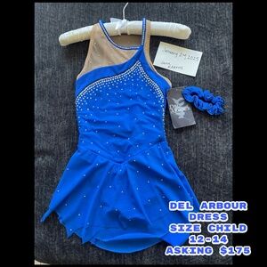 Figure skating dress (Del Arbour)